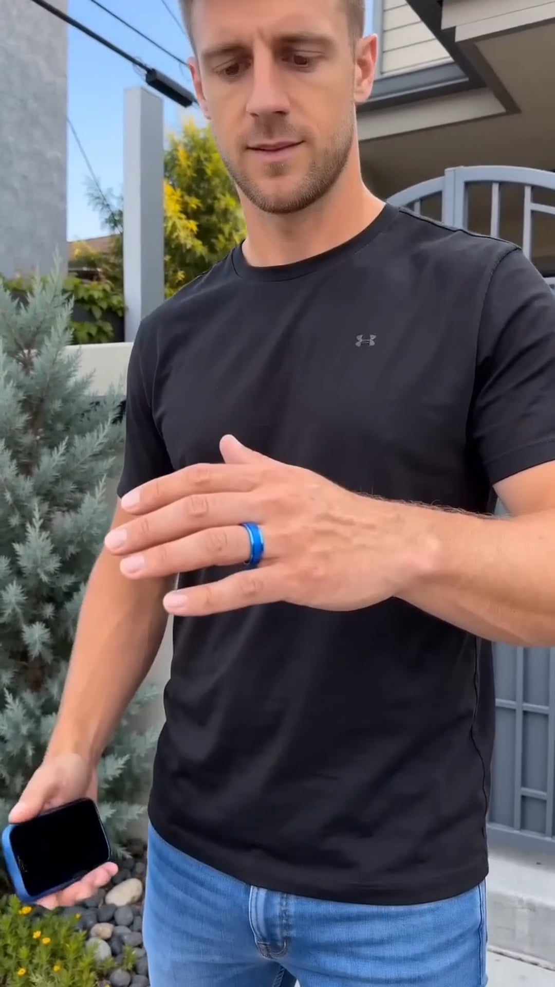 tungsten spinner ring for men