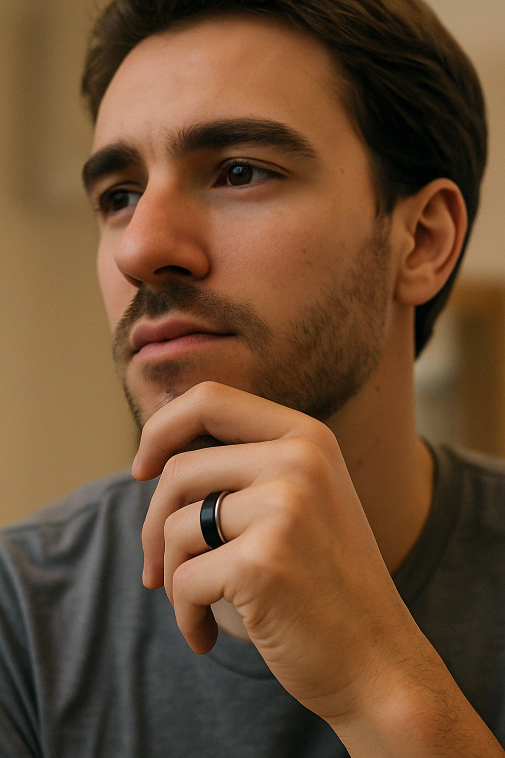 dome tungsten wedding ring engravable men