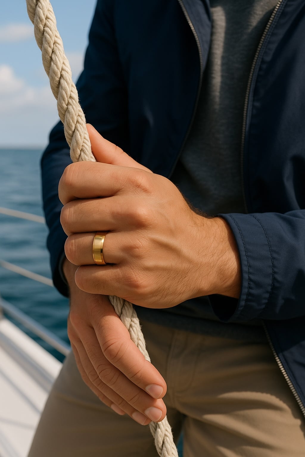 anello personalizzato da uomo