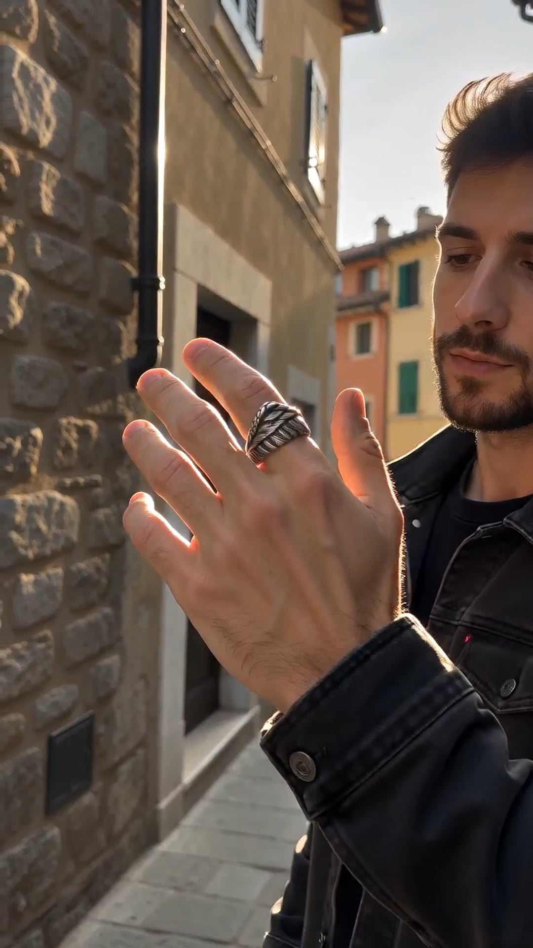 bague aile ange argent femme