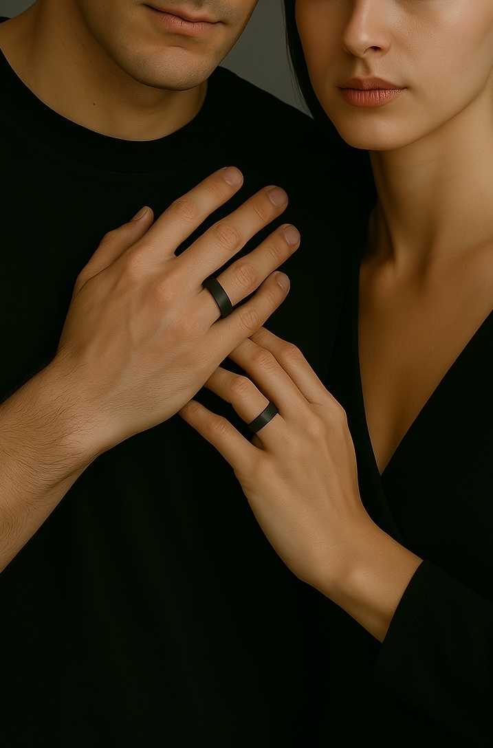 bague homme tungstène bois
