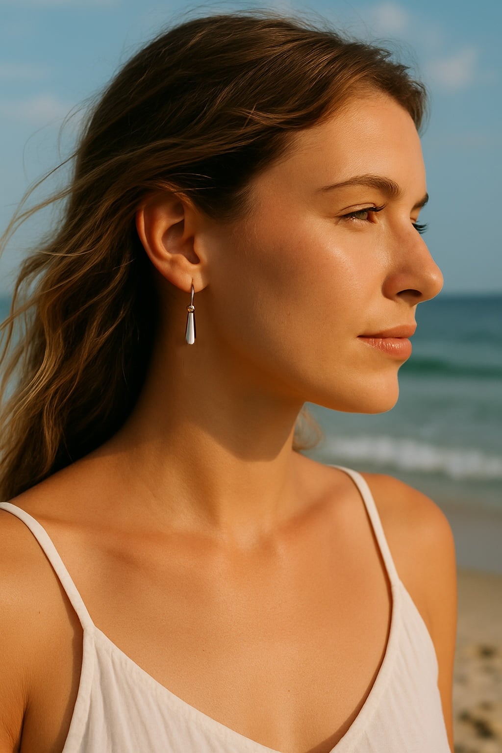 women’s dangling earrings