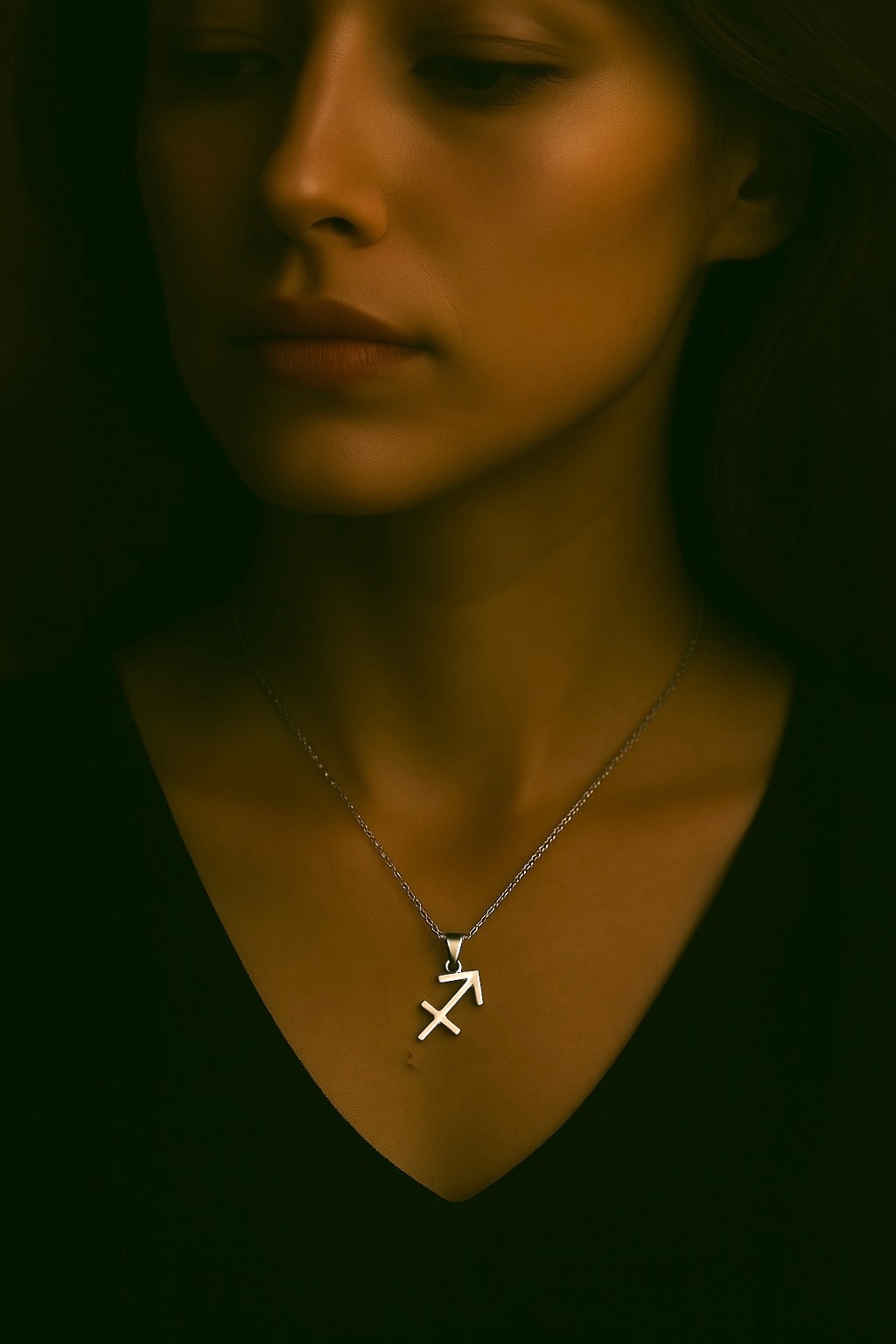 collier pendentif argent sagittaire homme femme