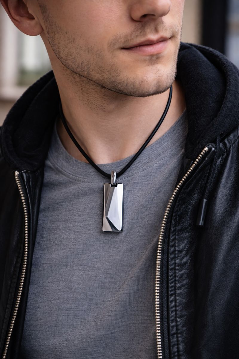 Colgante personalizado de tungsteno para hombre